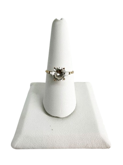 10K Gold Cubic Zirconia Ring
