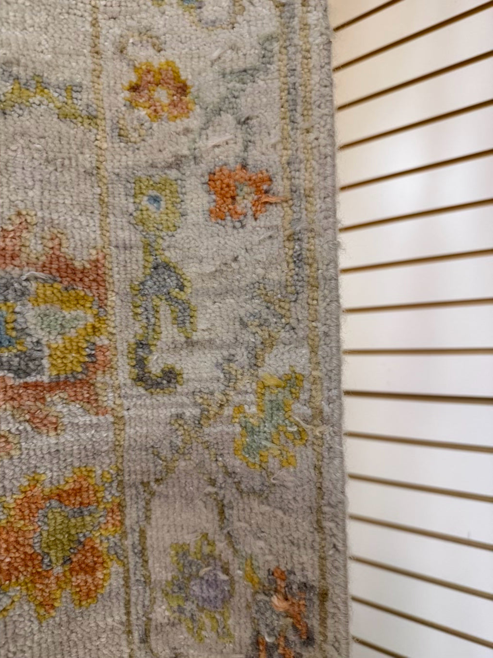 ORIENTAL Cream, Orange & Blue Runner