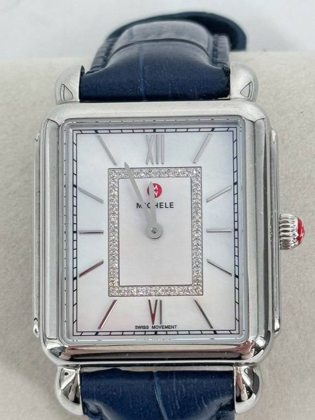 MICHELE Stainless Steel Deco II Watch