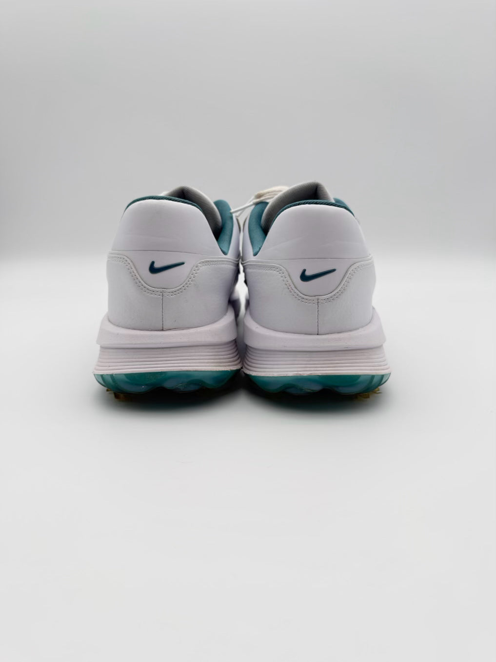 NIKE Victory Pro 4 MENS Size 12 White & Teal Golf Shoes