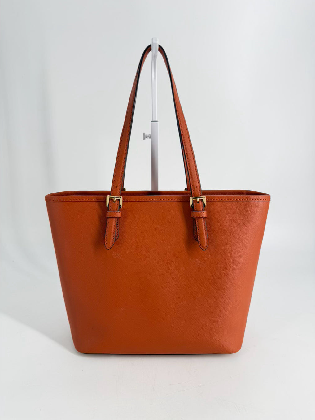 MICHAEL MICHAEL KORS Orange Leather Purse
