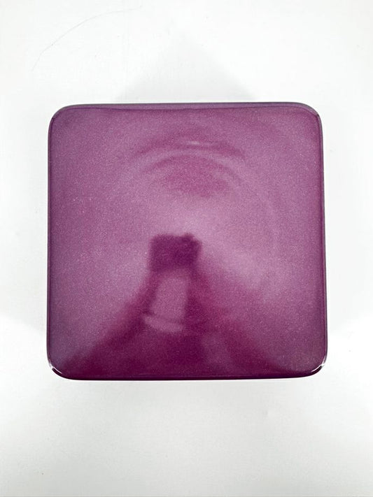 WAECHTERSBACH Plum Ceramic Square Set of 4 Salad Plates
