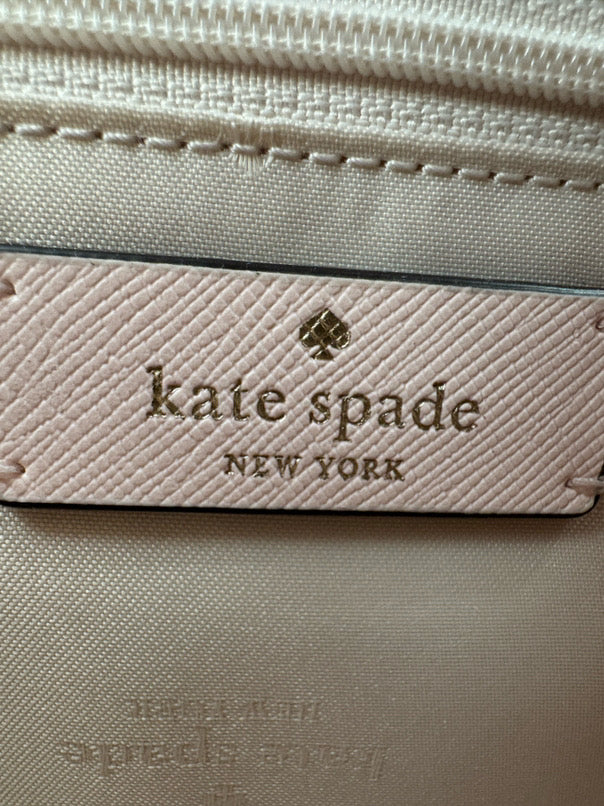 KATE SPADE Pink Leather Floral Madison Flap Crossbody Bag NWT