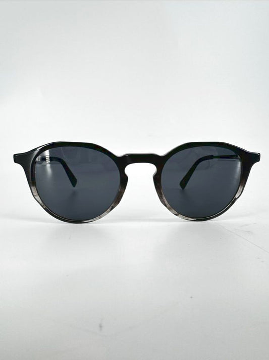 ERKERS Black Metal Unisex Sunglasses