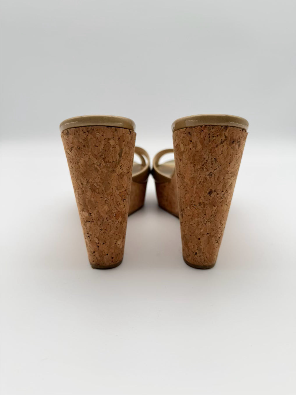 JIMMY CHOO Size WMNS 38 Natural Cork Wedge