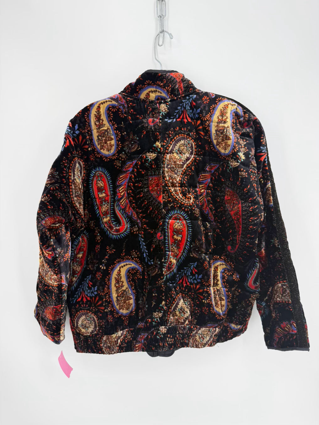 JOHNNY WAS Wmn's Size M Black Dolman Quilted Paisley Jacket NWT