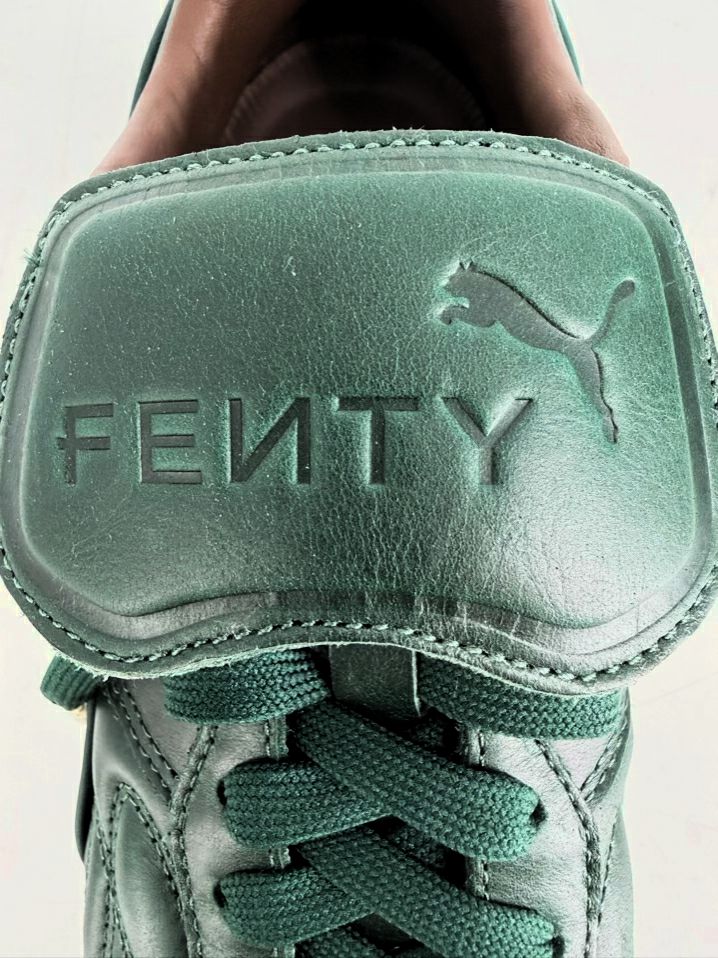 PUMA X FENTY Size 8.5 Forest Green Sneakers NWOT