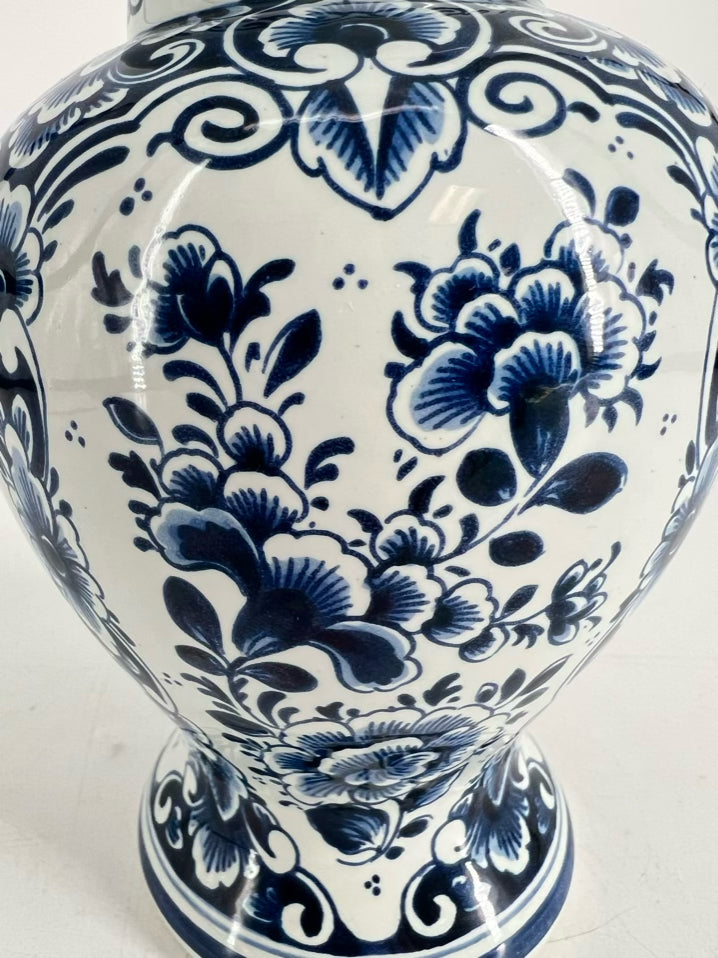 DELFT Blue & White Porcelain Ginger Jar