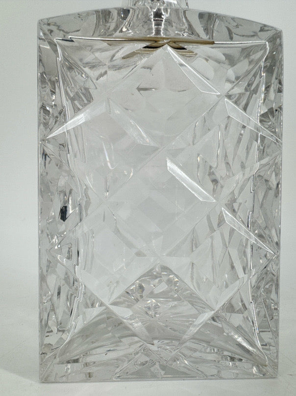 St. Louis Crystal Square Decanter