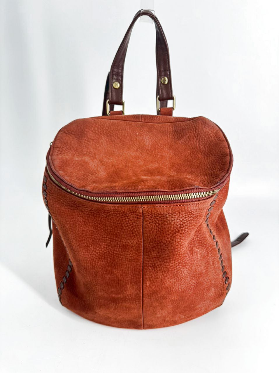 HOBO Rust Leather Backpack