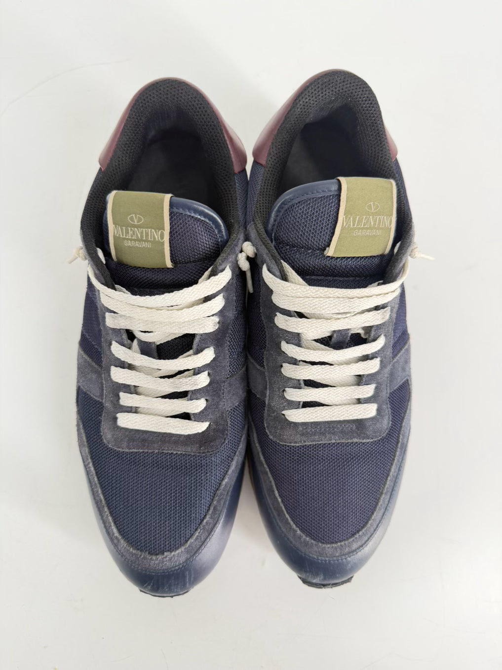 VALENTINO Size 41 Navy Sneakers