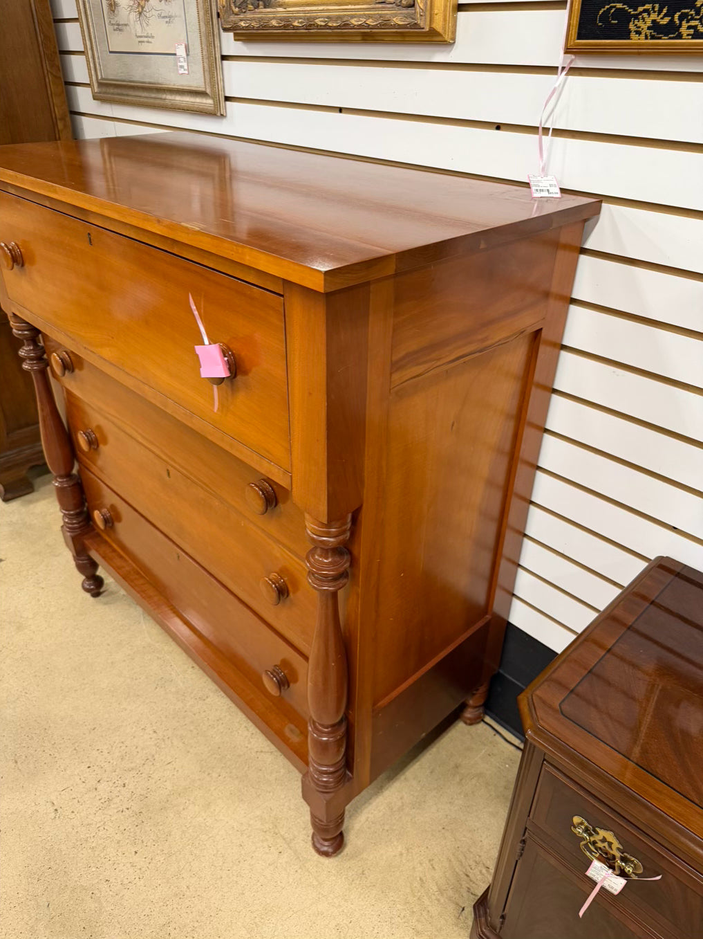 VINTAGE Light Cherry Chest
