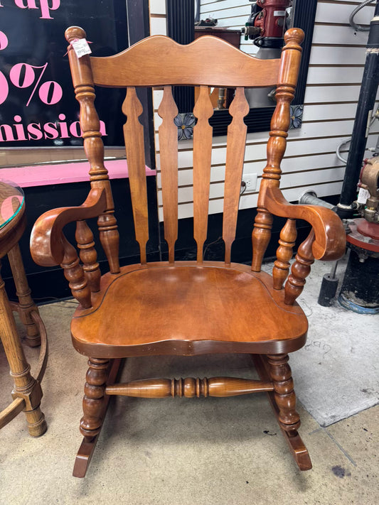 TELL CITY Maple Rocking Chair