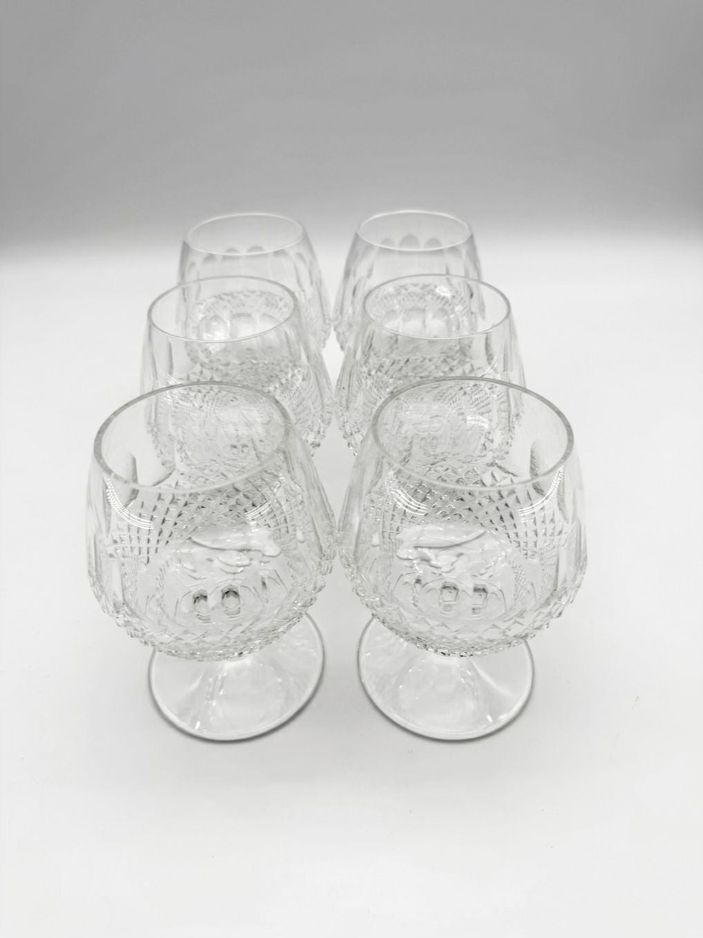Clear Crystal Colleen 6 WATERFORD Glassware
