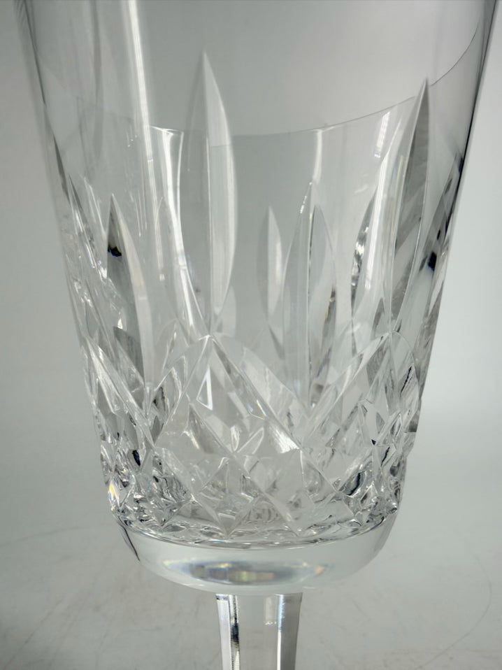 WATERFORD Clear Crystal  Set of 7 Water Glasses