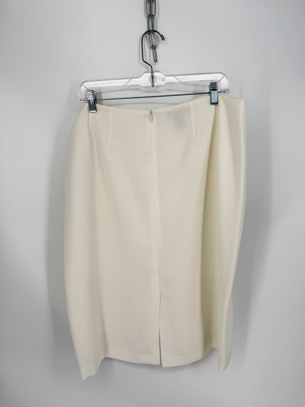 LAFAYETTE 148 Size Wmn's 14 Ivory Skirt