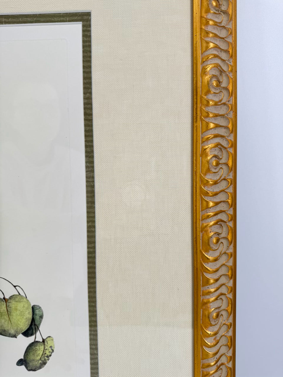 CHELSEA HOUSE KATHLEEN CASSEL Birds Lithograph in Gold Frame