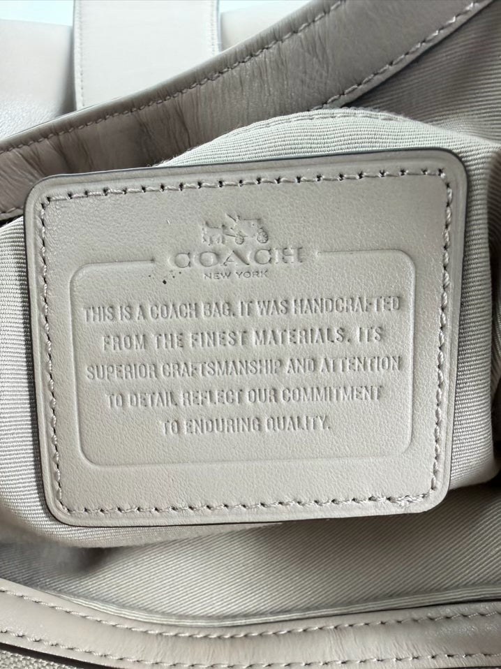 COACH Madison Carlyle Leather Shoulder Bag