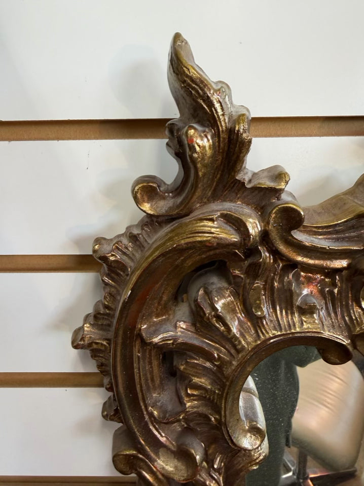 CAROLINA MIRROR Gold Ornate Mirror
