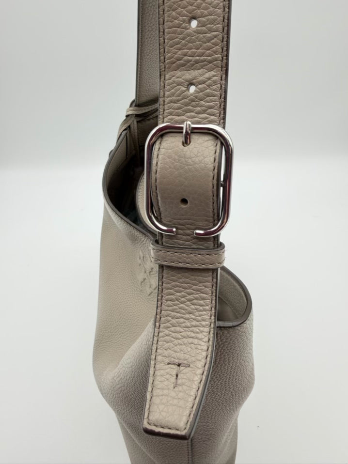 TORY BURCH Taupe Leather Purse