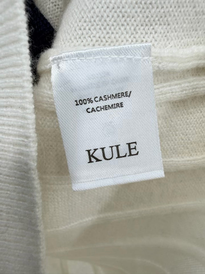 KULE The Sinclair Wmn's Size S Cream Cashmere Cardigan NWT