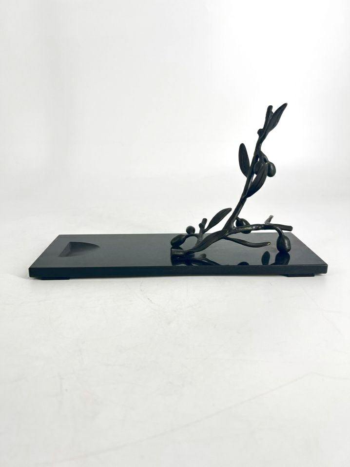 MICHAEL ARAM Black Orchid Wine Holder