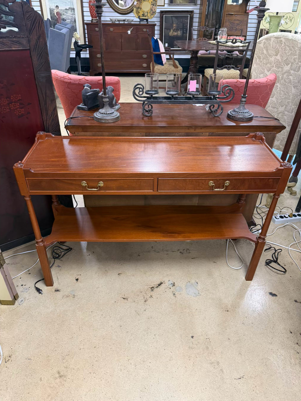 CHELSEA HOUSE Wood Port Royal Collection Sofa Table