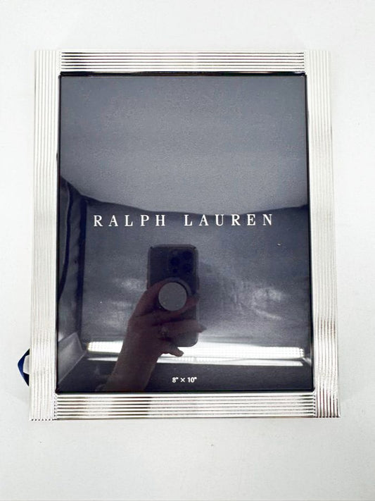 RALPH LAUREN Silver Luke Picture Frame w/ Box
