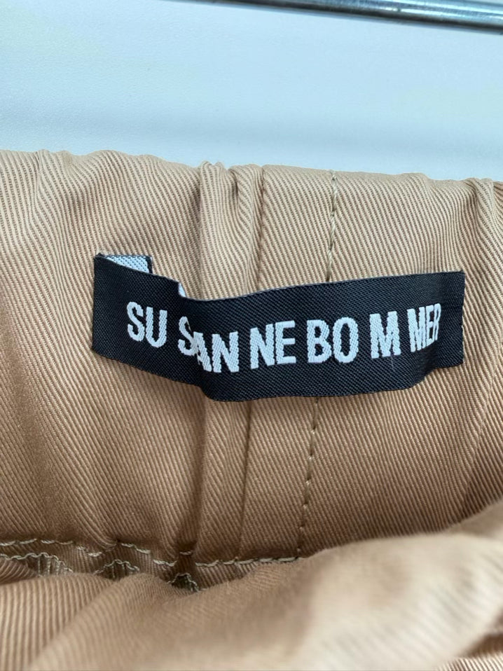 SUSANNE BOMMER Wmn's Size 34 Khaki Midi-Skirt