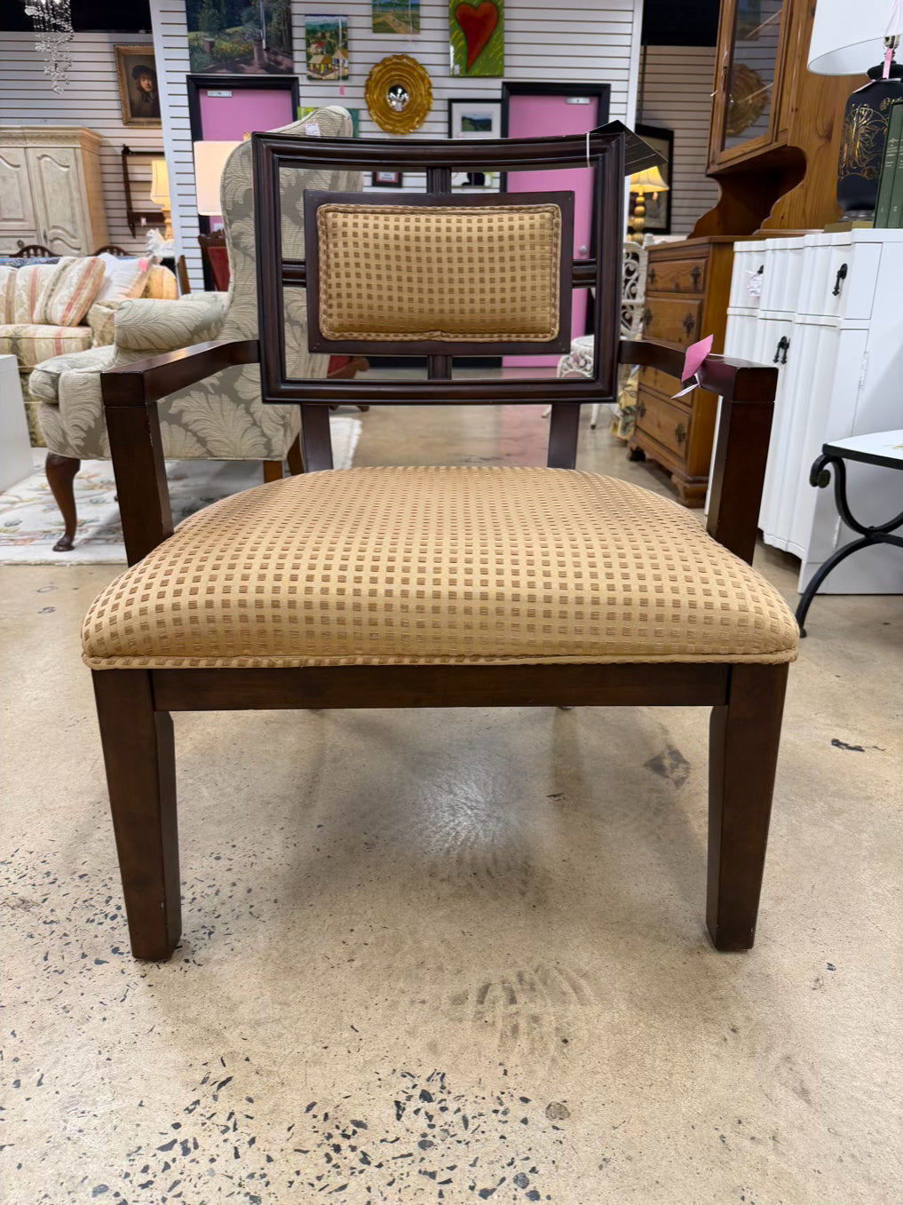 Wood Gold Chair