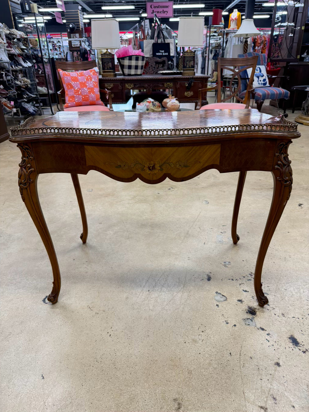 French Ladies Writing Desk w/ Drawer