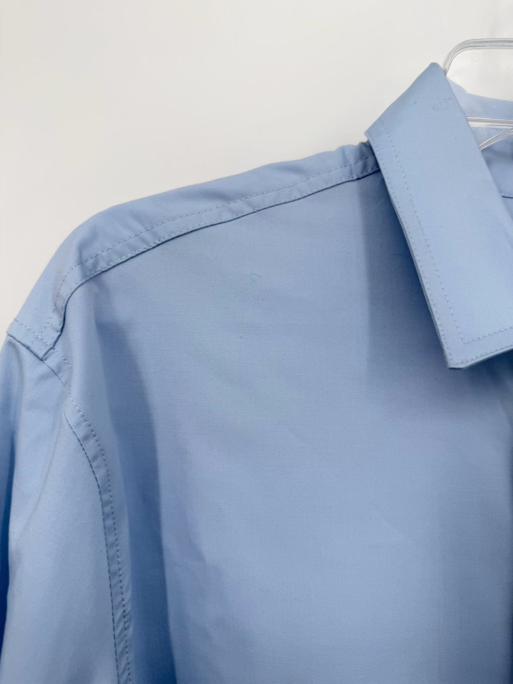 LYSSE Size M Powder Blue Blouse NWT