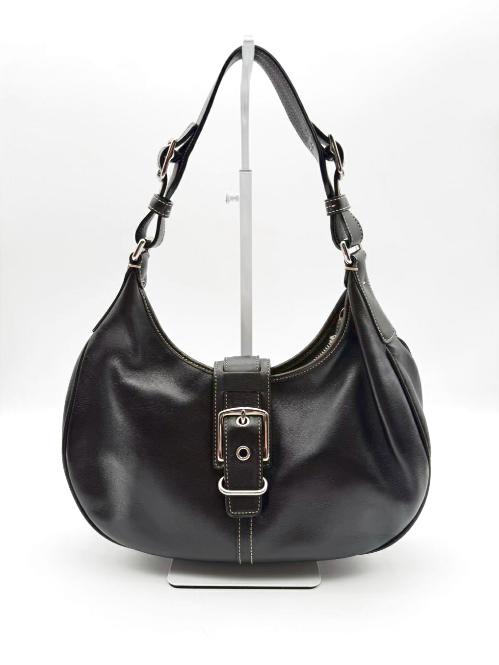 COACH Soho Black Leather Purse