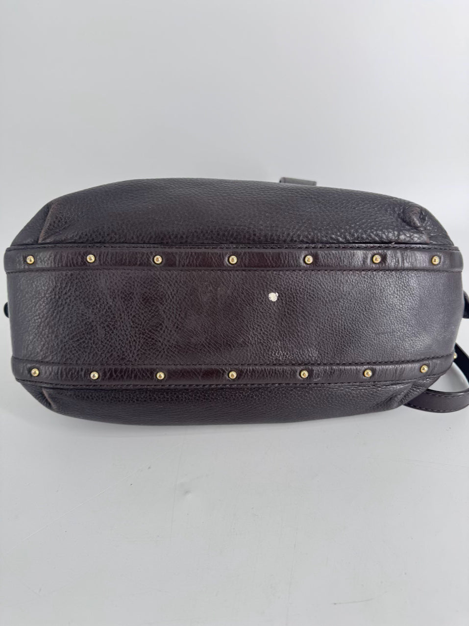 MICHAEL KORS Chocolate Leather Purse