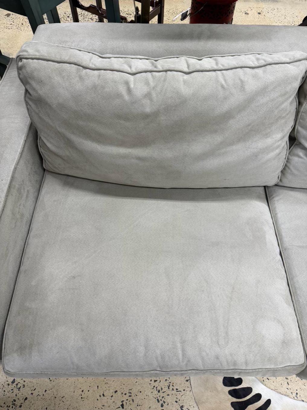 MITCHELL GOLD & BOB WILLIAMS Gray Sectional Sofa