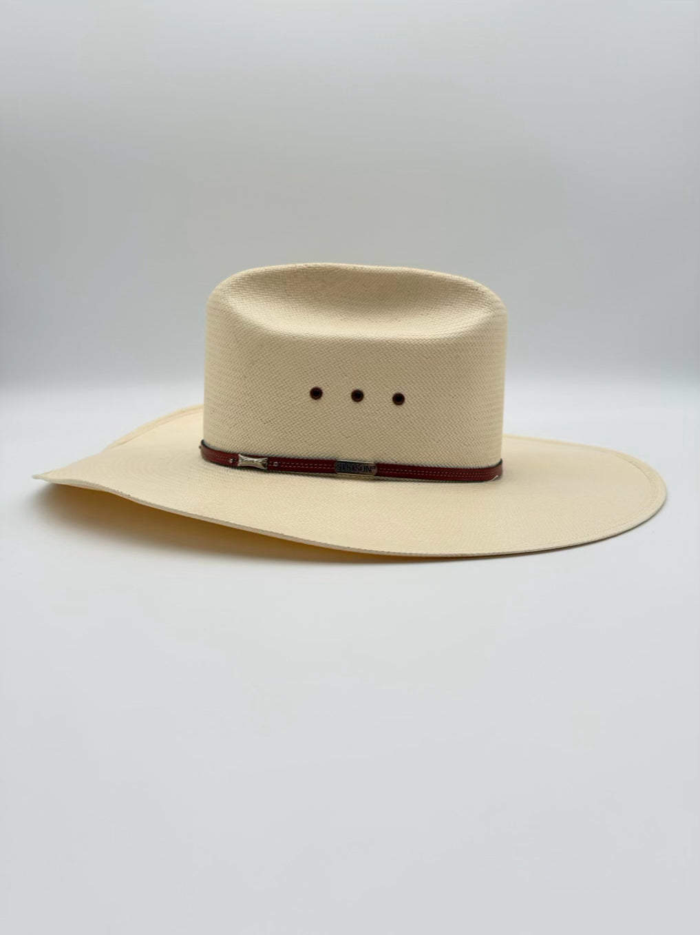 STETSON Grant T Cream Straw Cowboy Hat