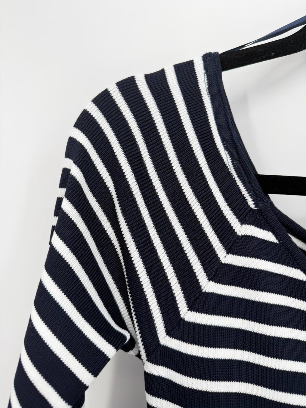 TUCKERNUCK Wmn's Size M Navy Stripe Maxi-Dress NWT