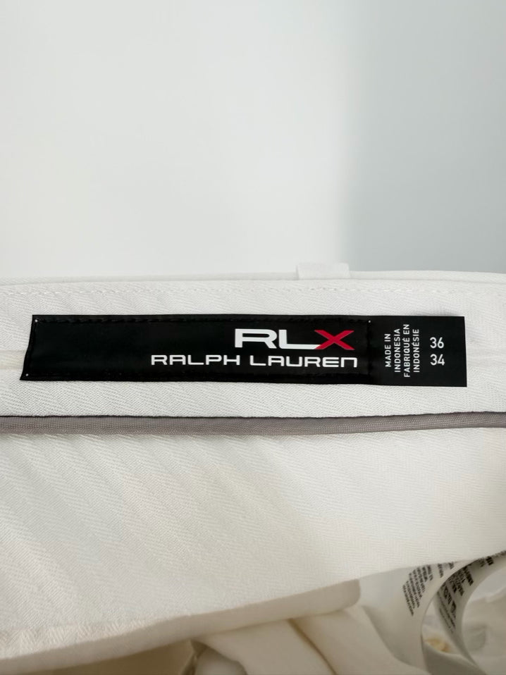 RLX by RALPH LAUREN Size Men's 36 White 34 Pants NWT
