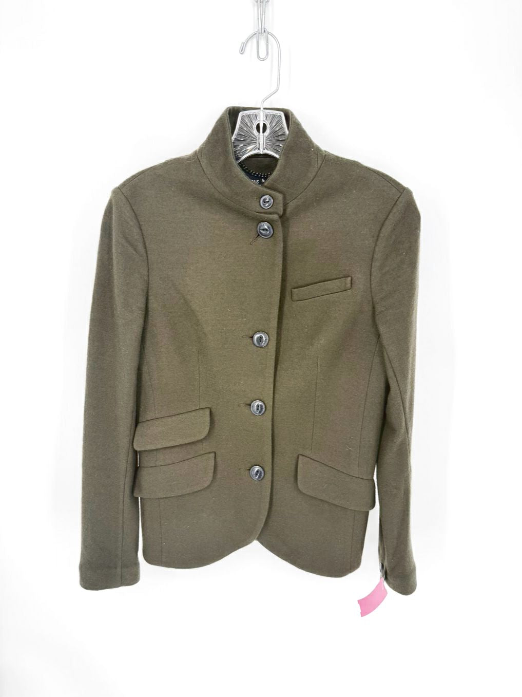 RAG & BONE Slade Wmn's Size 2 Dark Green Wool Jacket