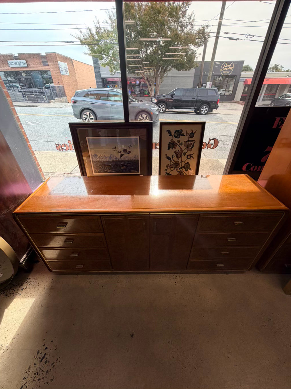 AMERICAN OF MARTINSVILLE Wood Mid-Century Modern Dresser