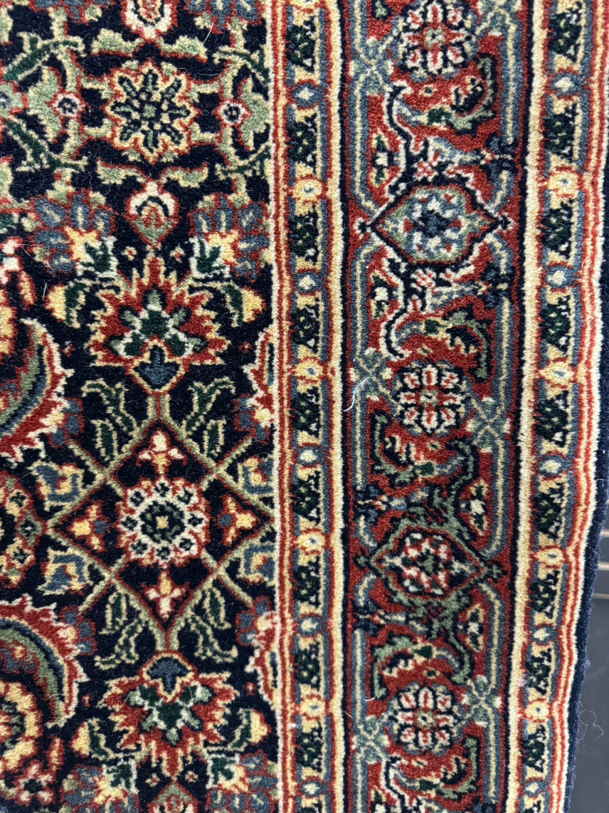 Red, Blue & Black Handmade Oriental Runner