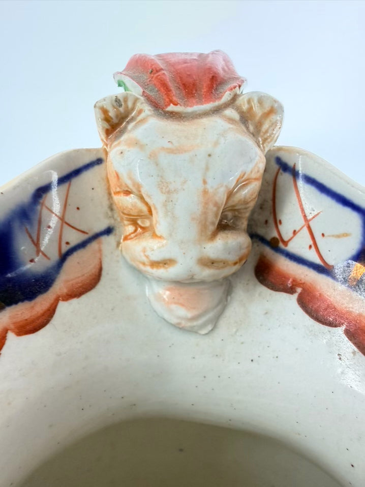GAUDY WELSH Oriental Hydra Jug Mug w/ Animal Head & Claw Details