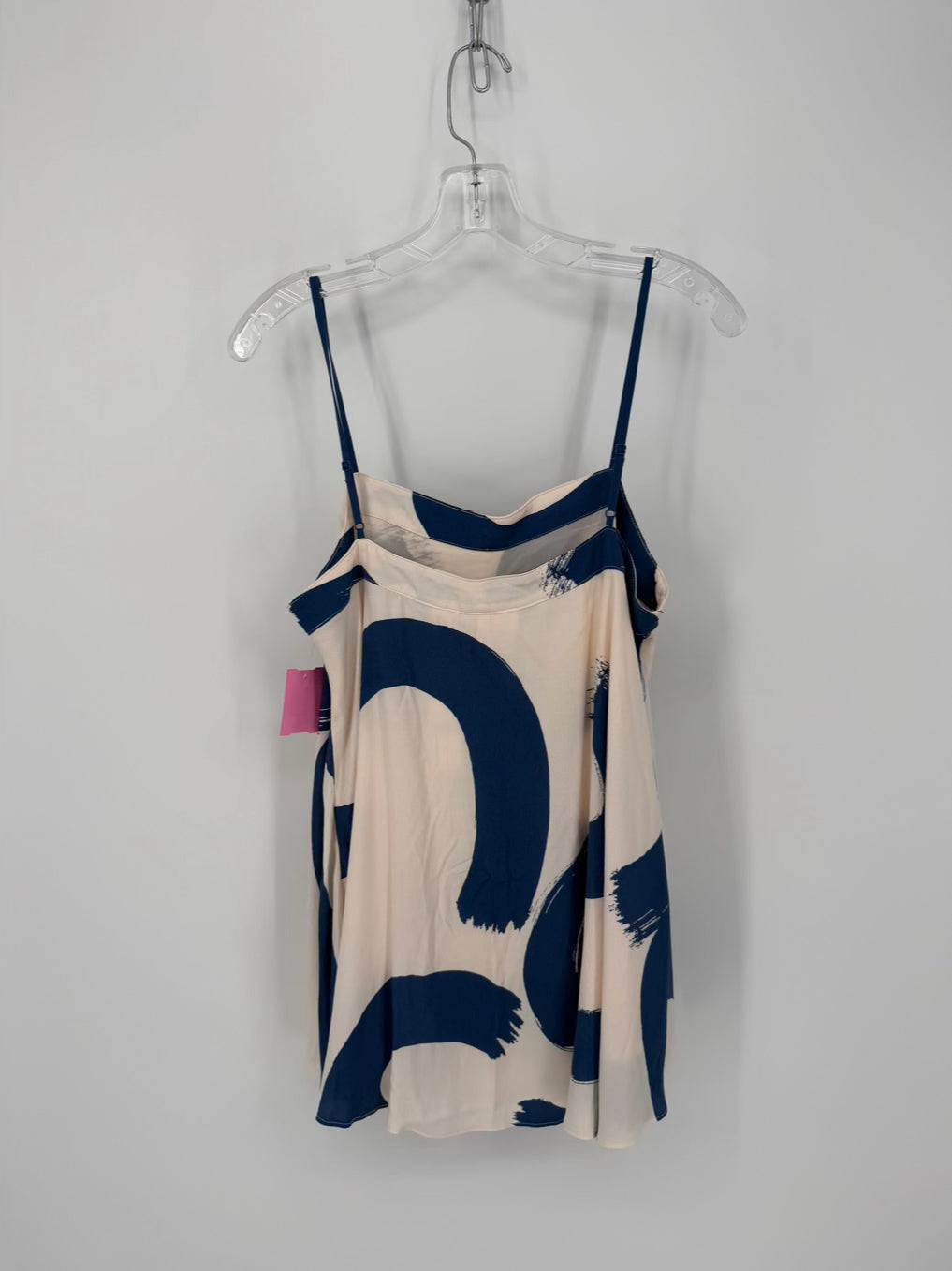 MAEVE Size M White & Blue Print Sleeveless Top NWT