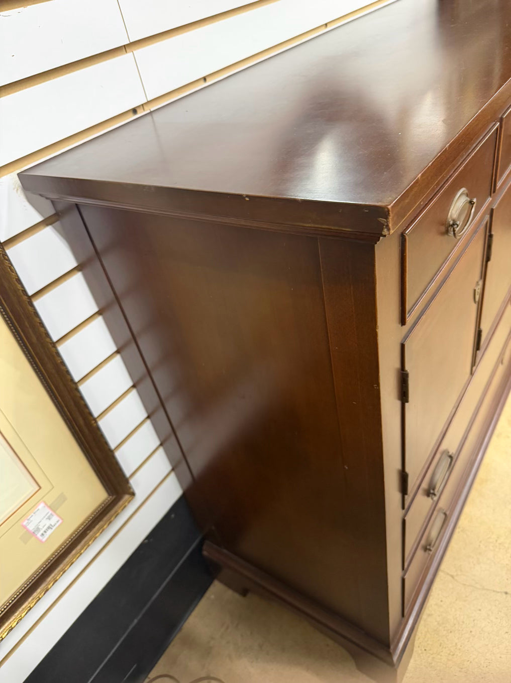 CRAFTIQUE Dark Mahogany Buffet