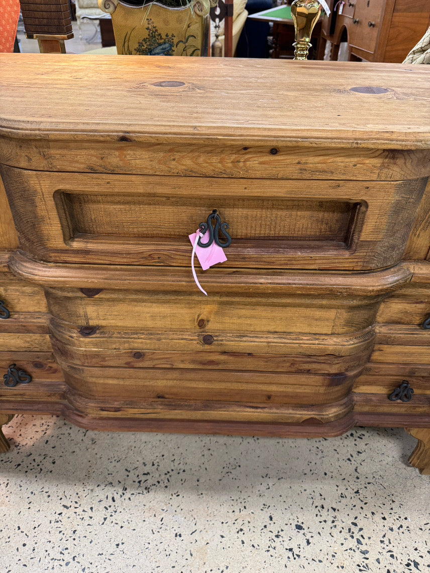 Mellow Pine 5 Drawer Chest