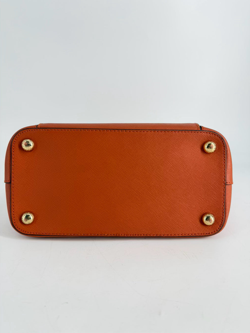 MICHAEL MICHAEL KORS Orange Leather Purse