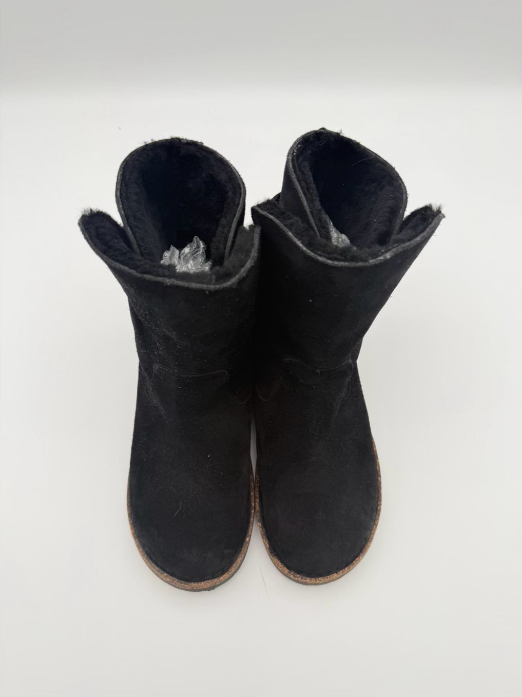 BIRKENSTOCK WMNS Size 39 Black Leather Booties