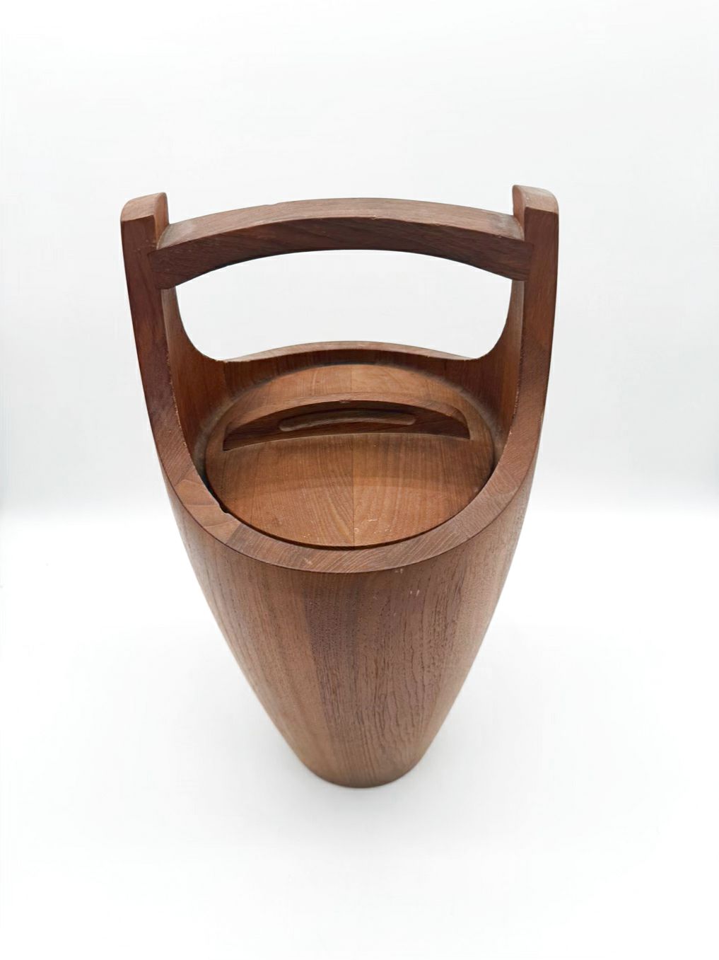 DANSK Staved Teak Ice Bucket