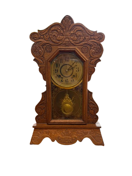 NEW HAVEN CLOCK COMPANY Medium Oak Clock