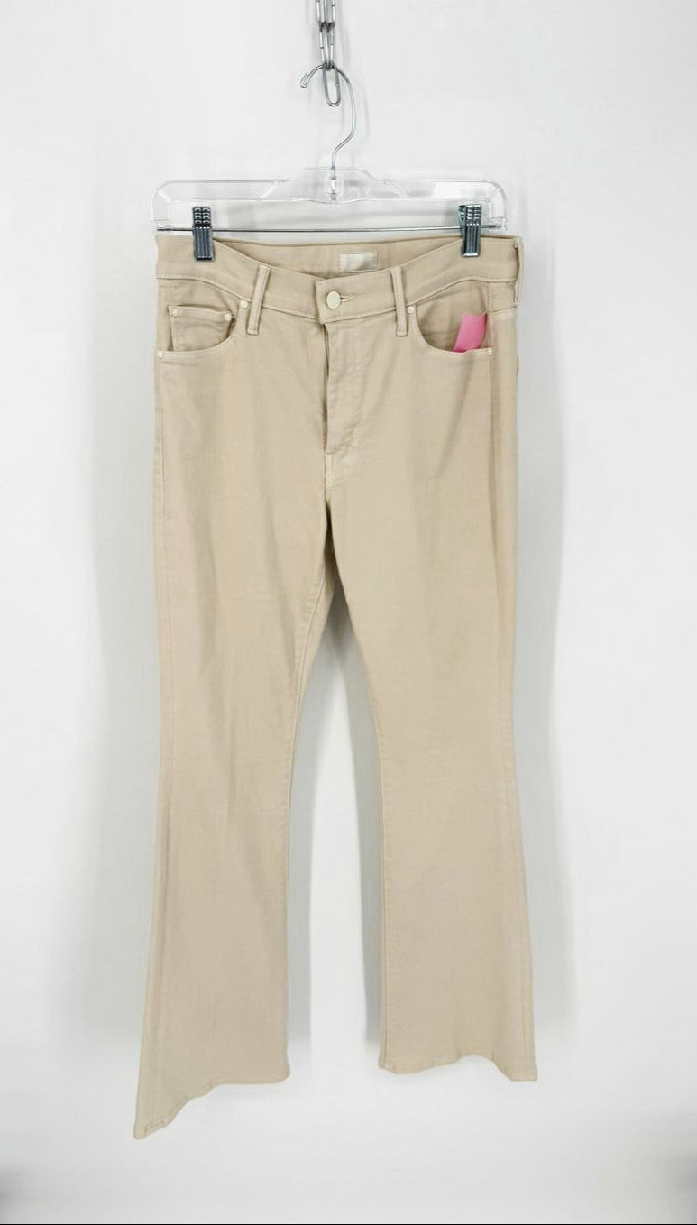MOTHER Size 30 Beige Denim Jeans